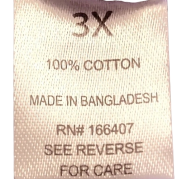 CURVY HIPS & RED LIPS ♡ CUTE WHITE TEE ♡ 3x ♡ NWT - Picture 7 of 9